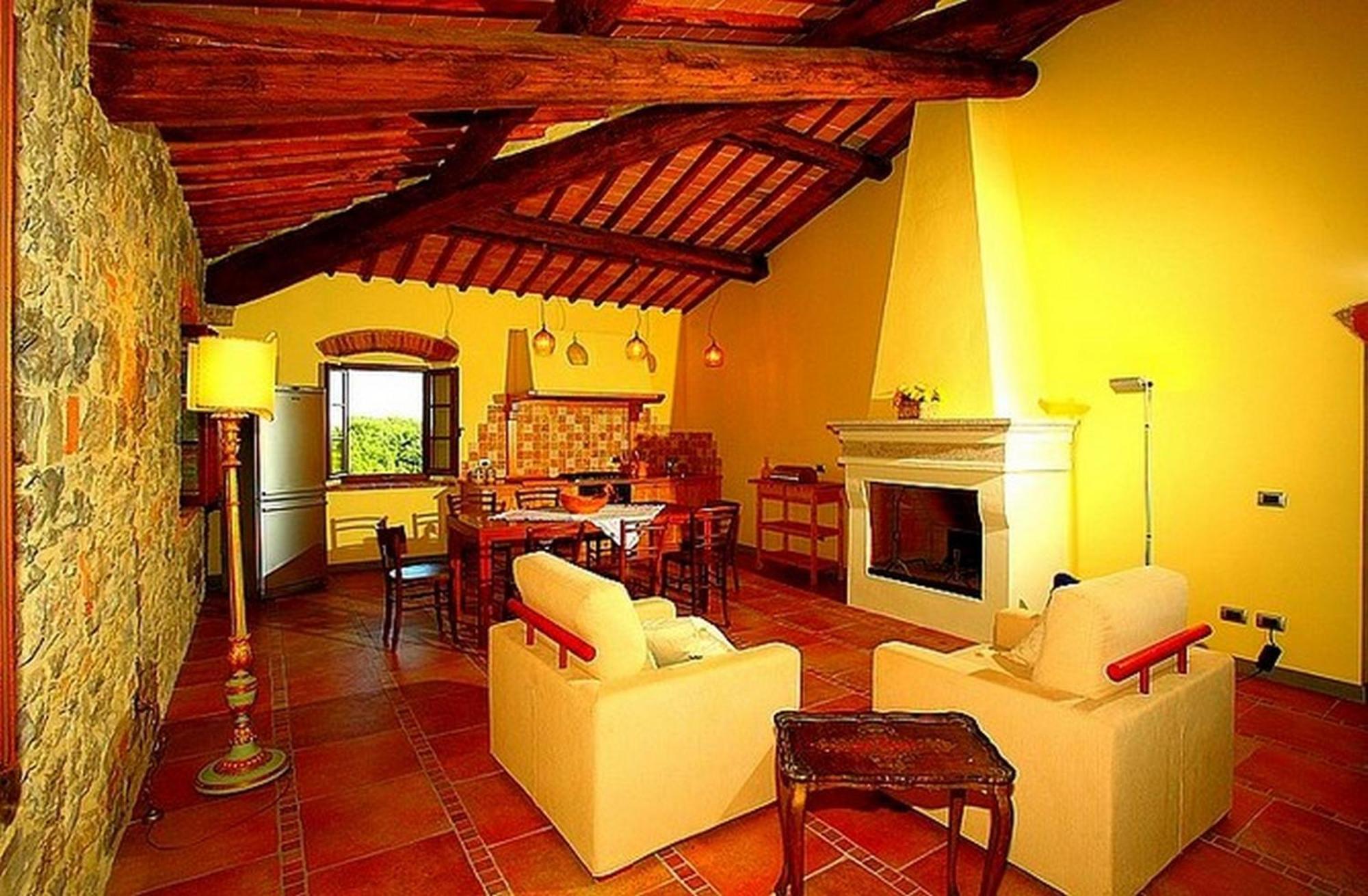 Podere Lucignano Secondo Agriturismo Gaiole in Chianti Zimmer foto